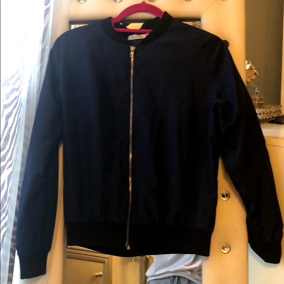 Blue Bomber Jacket - Picture 4 of 5